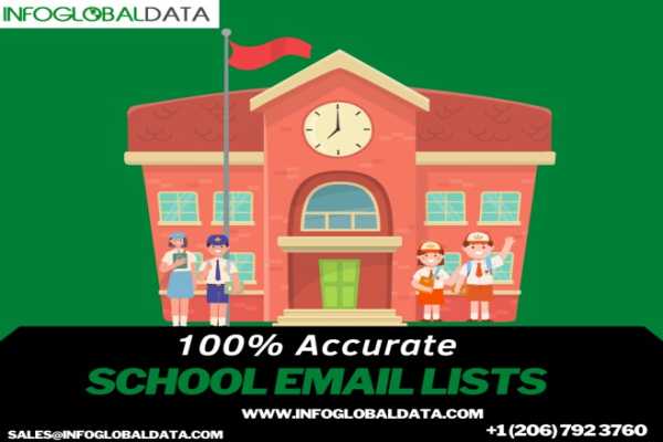 Buy 100% Privacy Compliant Schools Email List IN US